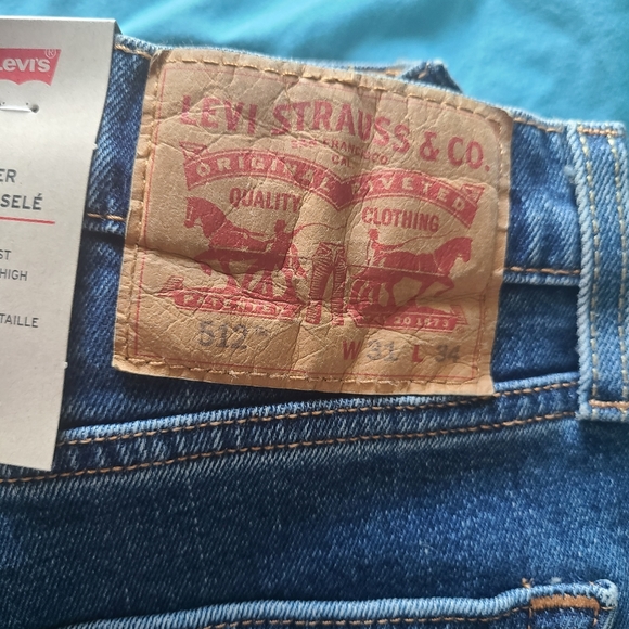 LEVI’S 512 Mens Slim Taper (Size 31x34) - Picture 4 of 6